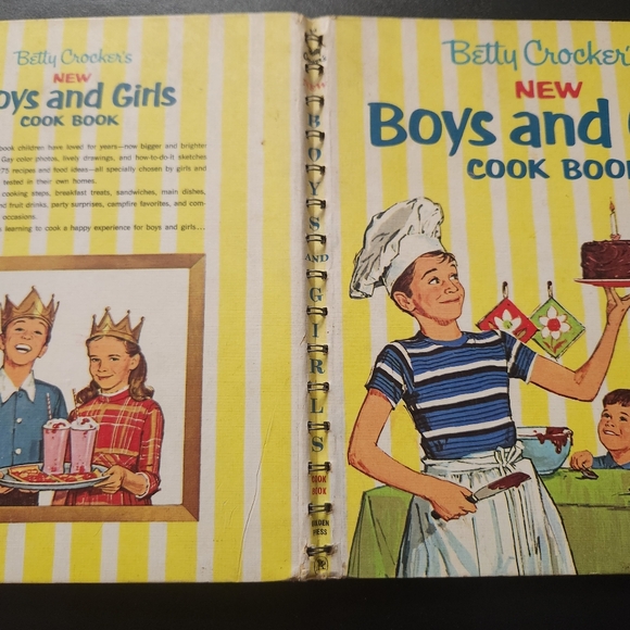 Vintage Betty Crocker Boys and Girls Spiral Cookbook 1965 - Picture 10 of 12